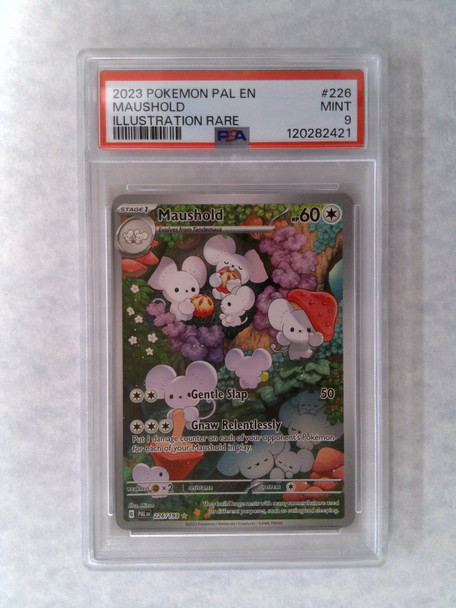 Pokemon PSA 9 Maushold Paldea Evolved IR 226/193