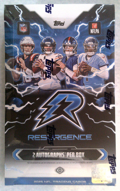 2025 Topps Resurgence Football Hobby Box