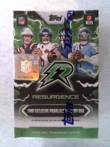 2025 Topps Resurgence Football Blaster Box