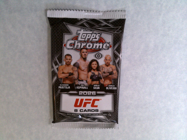 2026 Topps Chrome UFC Hobby Pack