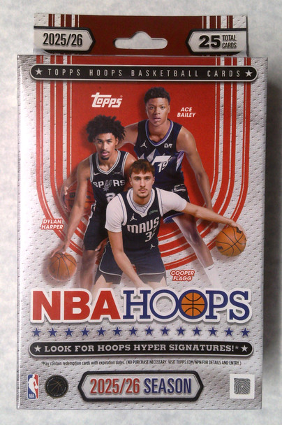 2025-26 Topps NBA Hoops Hanger Box