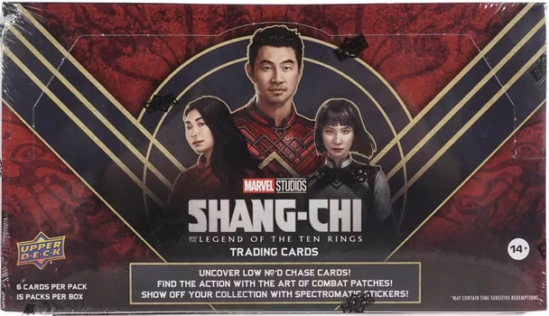 2023 Upper Deck Marvel Studios Shang-Chi and the Legend of the Ten Rings Hobby Box