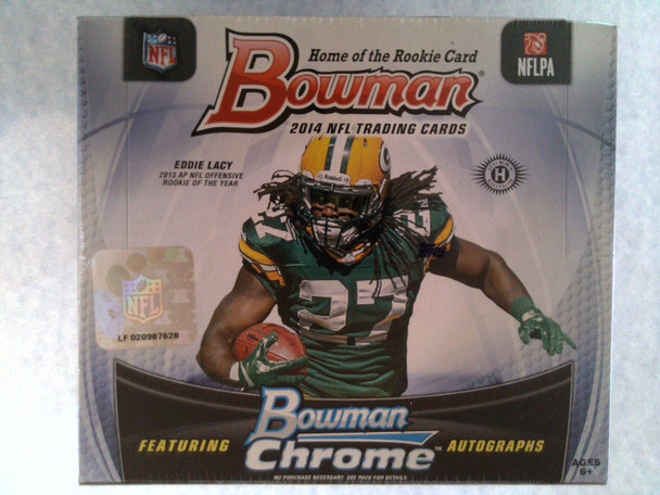 2014 Topps Bowman Football Hobby Box