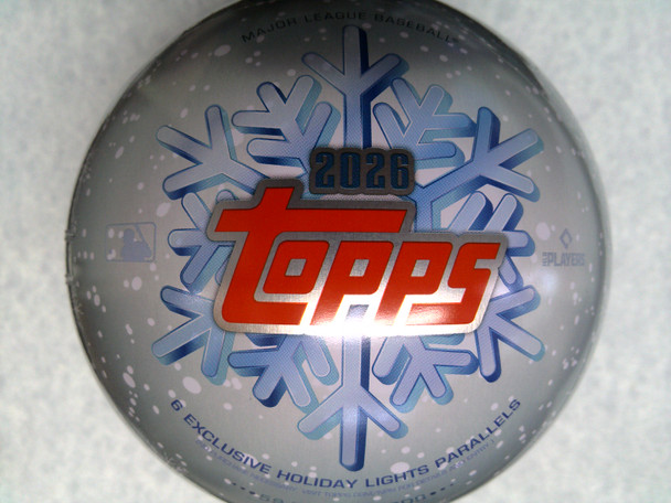 2026 Topps Holiday Baseball Tin Box