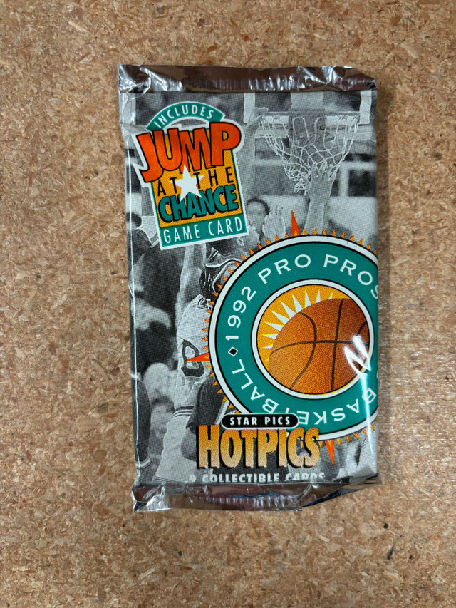 1992 Star Pics Hotpics Pro Prospects Basketball Card Pack