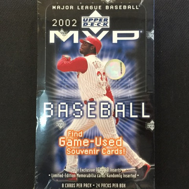 2002 Upper Deck MVP Baseball Hobby Box - Card Exchange Sports