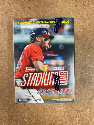 2023 Topps Stadium Club Baseball Blaster Box - Card Exchange 