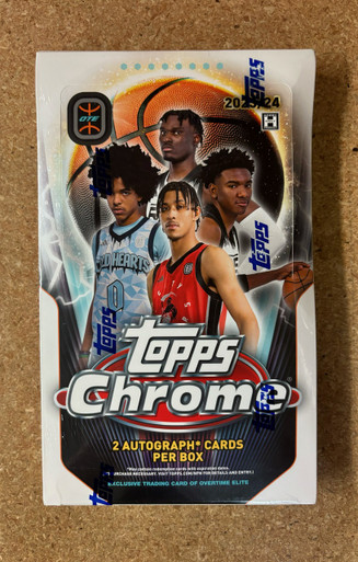 Box+デッキ+パック NBA TOPPS CHROME OVER TIME ELITE HOBBY 2023/24 Topps Chrome Overtime Elite Basketball Hobby Box
