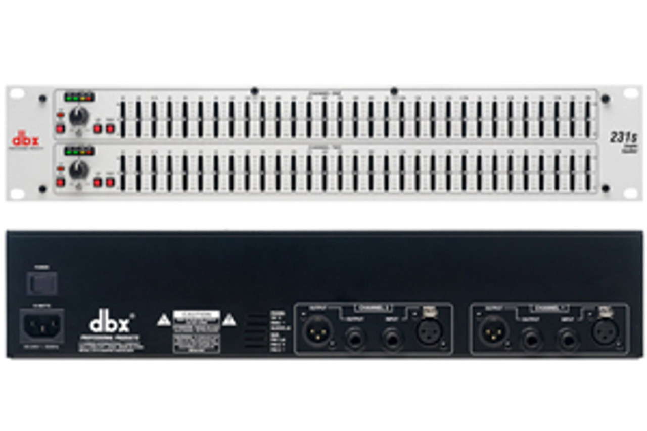 dbx 231S Dual 31-Band Graphic Equalizer