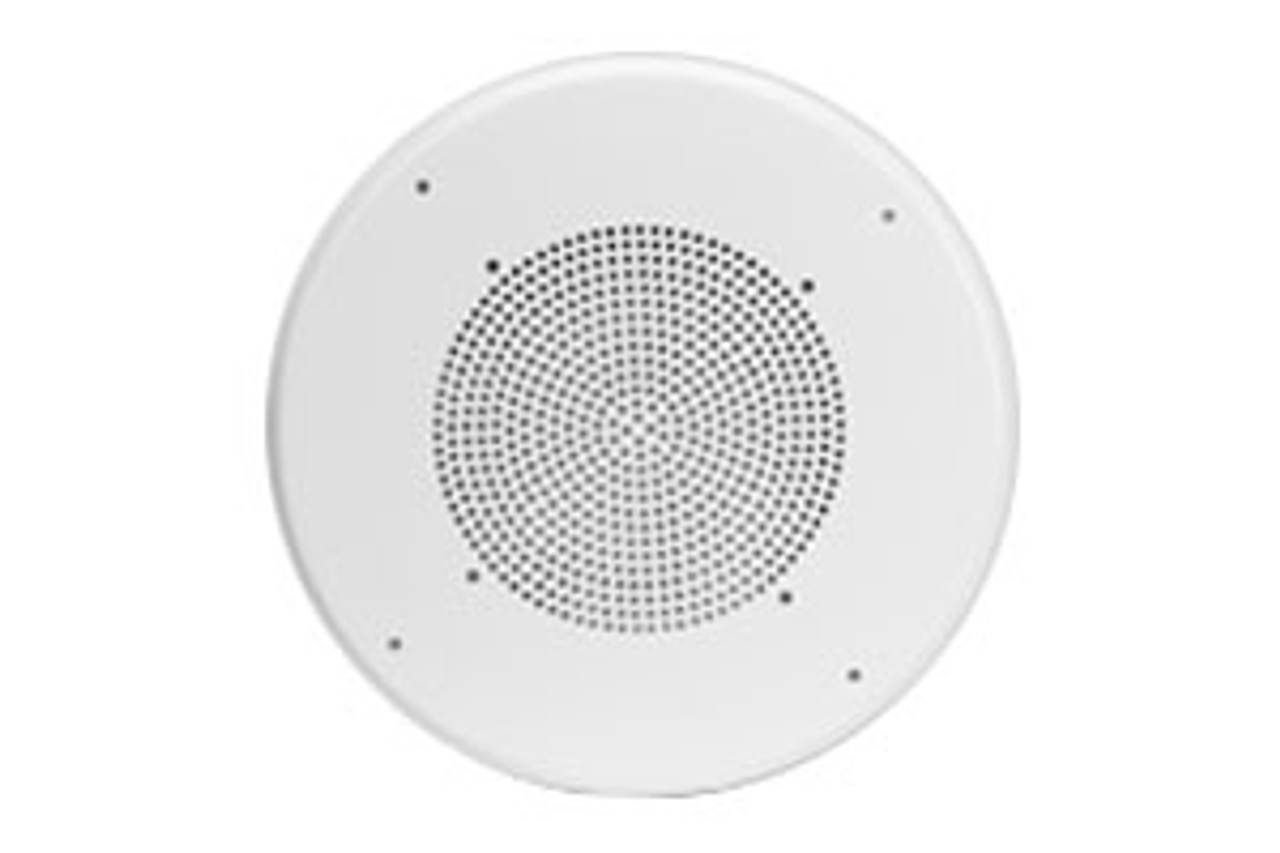 Quam Nichols Br8w White Round Grille For 8 Ceiling Speakers