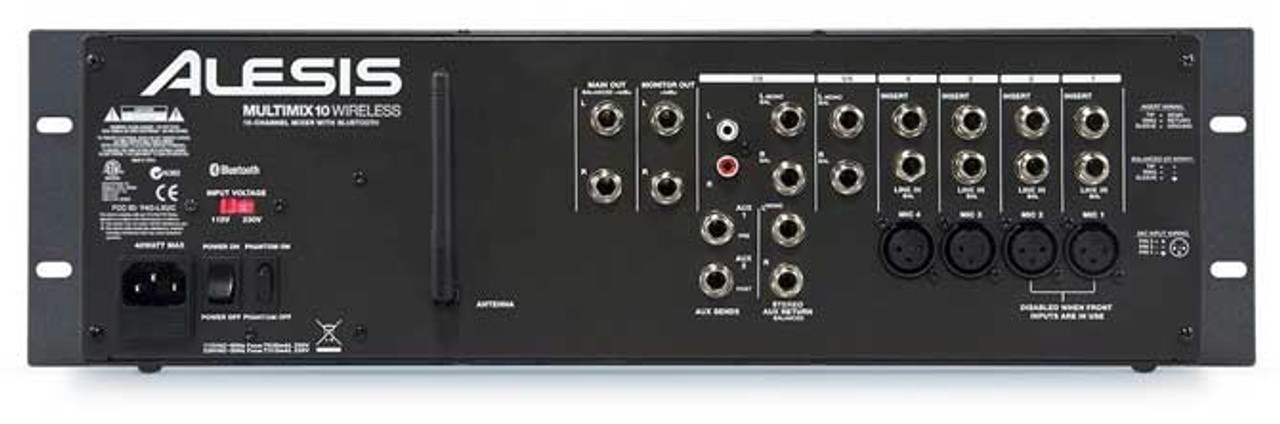 alesis multimix 8 line stereo line mixer