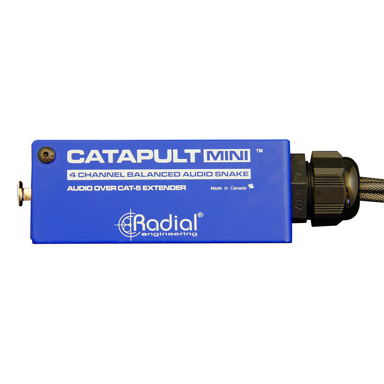Radial Catapult MINI TX 4ch Cat5 XLRF Breakout Box