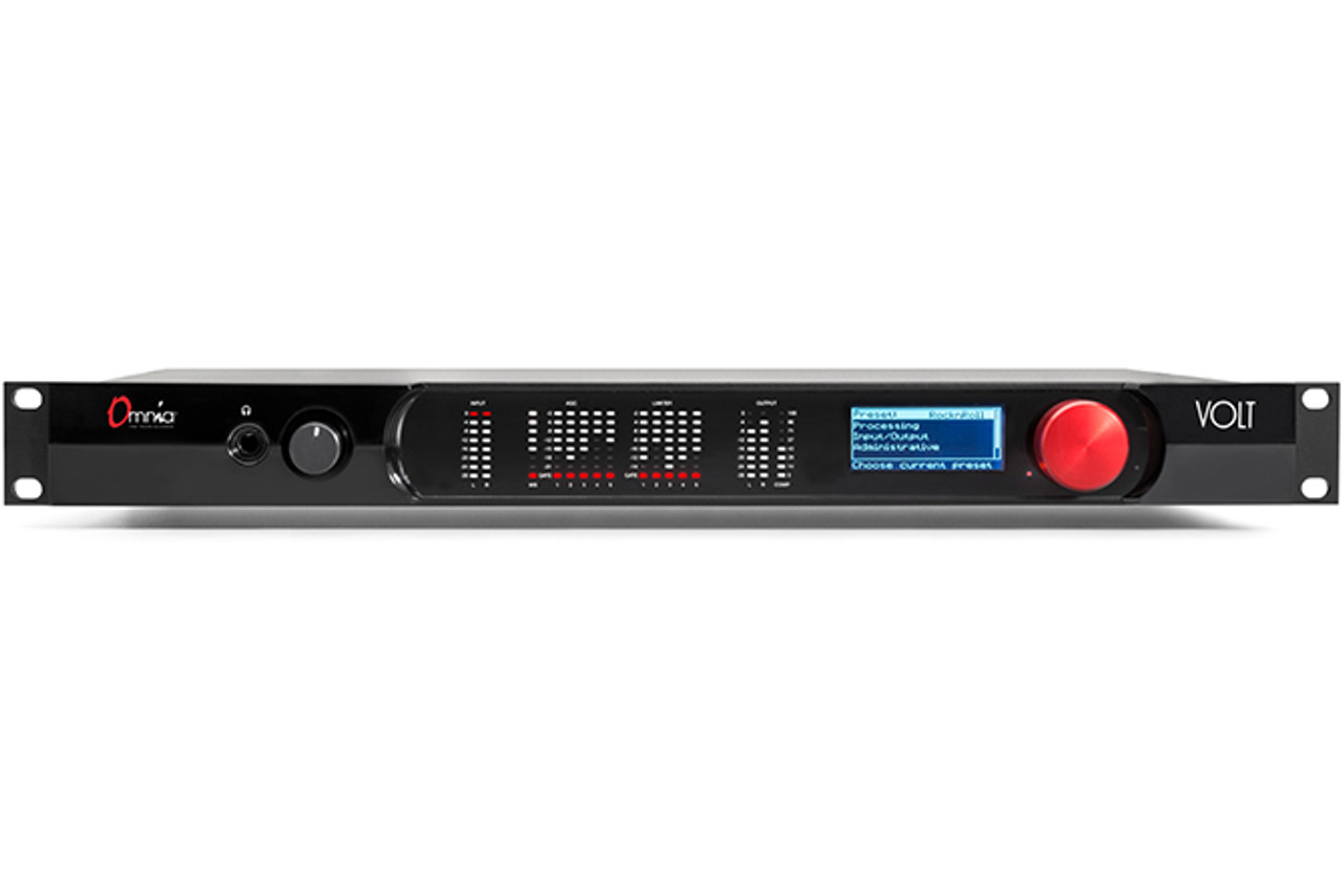 Omnia 2001-00439 OMNIA VOLT FM Broadcast Audio Processor for