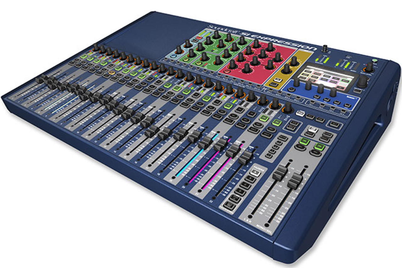 Soundcraft Si Expression 24-Channel Digital Live Sound Mixing Console - ProAudio.com