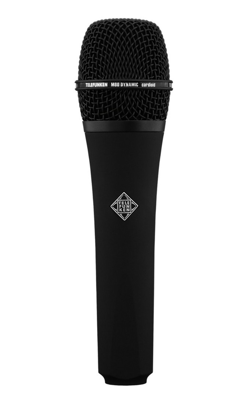 Telefunken M80 Handheld Cardioid Dynamic Microphone, Black