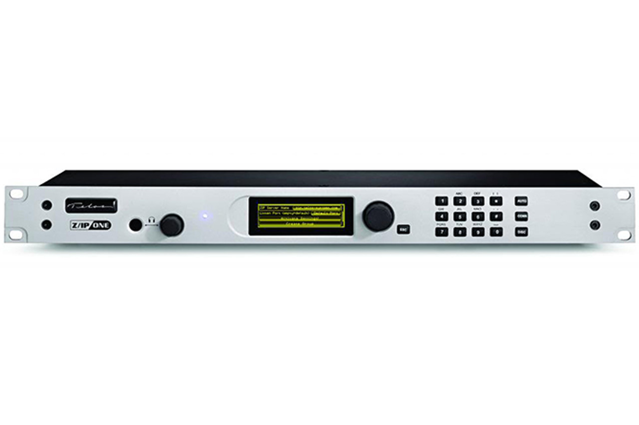 Telos 2001-00289 Rackmount Z/IP ONE IP Codec with Analog, AES/EBU and  Livewire I/O