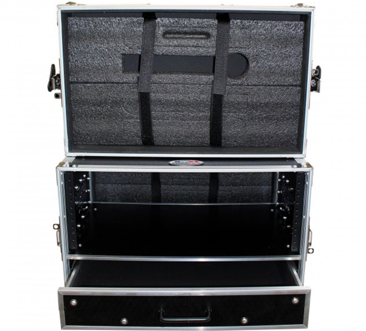 Prox Xs Wm4u2dr 4u Rack Case With 2u Rack Drawer 14 Deep