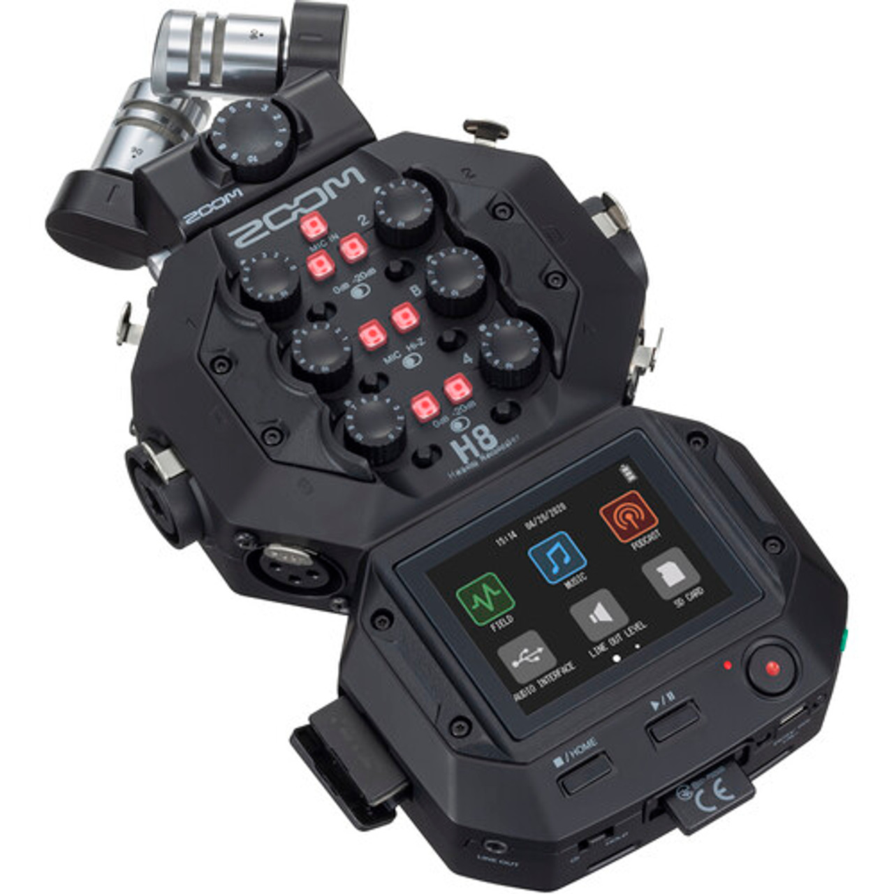 Zoom H8 Portable Handy Recorder - ProAudio.com