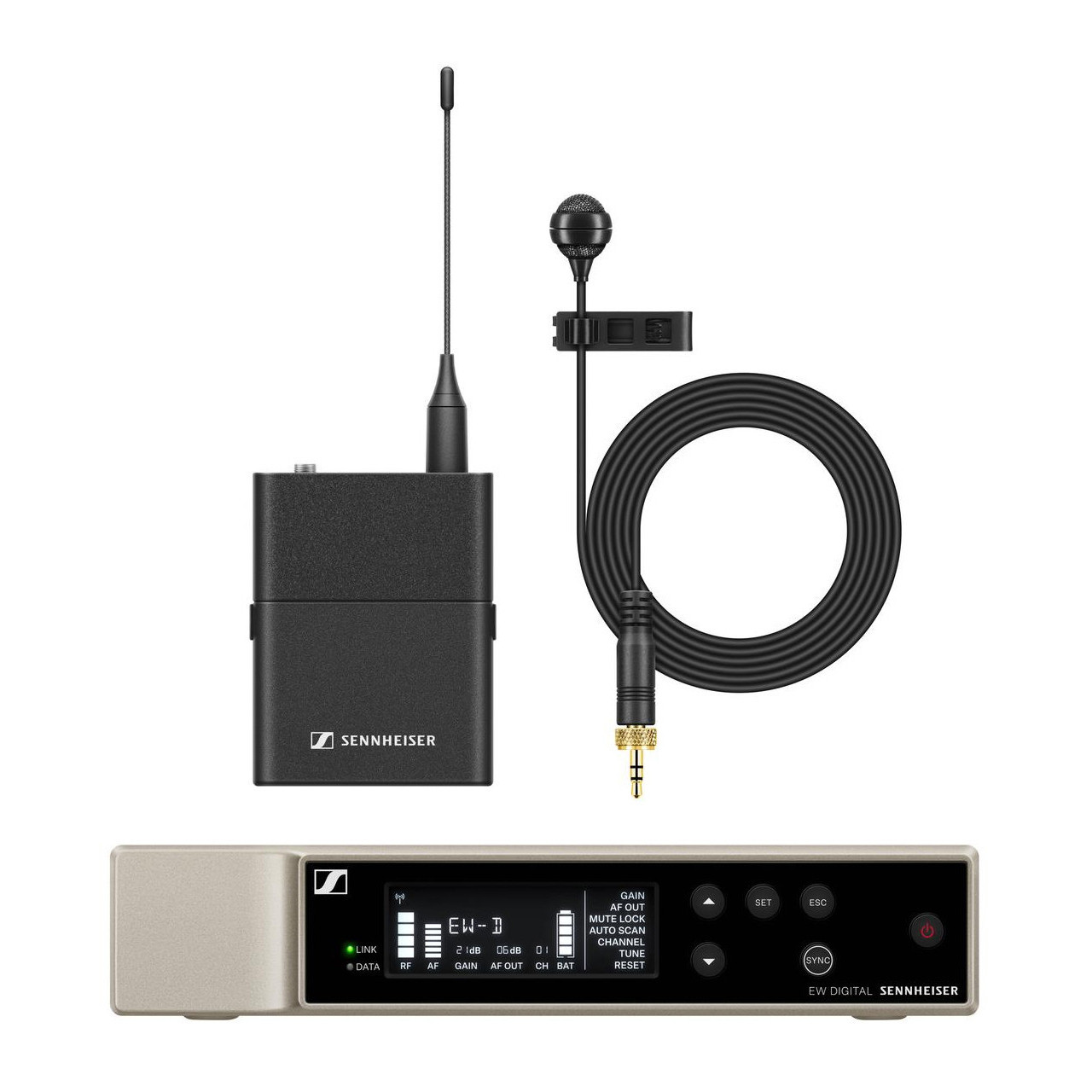 Sennheiser EW D ME4 SET Evolution Wireless Digital Lavalier Set Cardioid