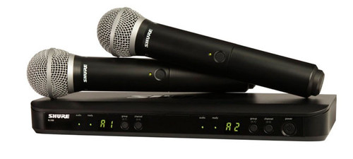 Shure BLX288/PG58 Dual Wireless Handheld System