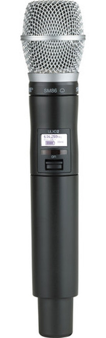 Shure ULXD2/B87A Digital Wireless Handheld Transmitter - ProAudio.com