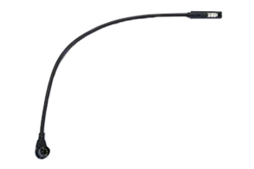 Littlite 12XR-4-LED 12" LED Gooseneck Light with Right-Angle 4-Pin XLR Connector