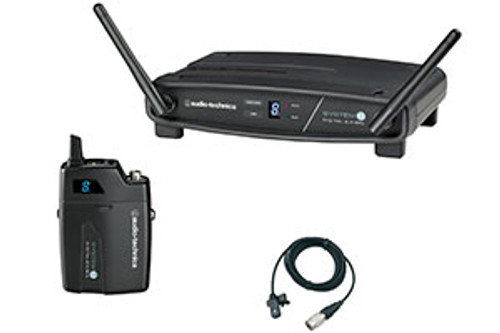 Audio-Technica ATW-1101/L 2.4 GHz Wireless Lavalier Microphone System