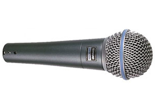 Shure BETA 58A Supercardioid Dynamic Handheld Vocal Microphone