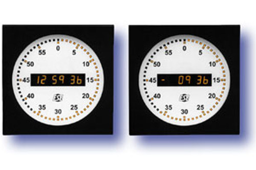 ESE LX 5212 Self-Setting Analog / Digital Wall Clock Display