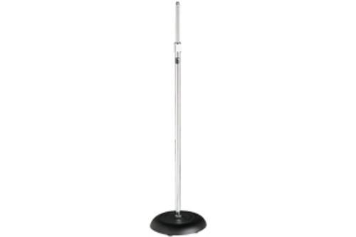 Atlas Sound MS-10C All-Purpose Weighted-Base Microphone Stand, Chrome