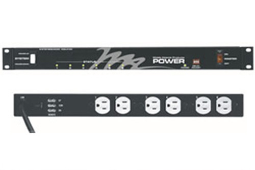 Middle Atlantic PDS-615R Rackmount 6-Outlet 15-Amp AC Power Sequencer