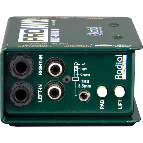 Radial PROAV2 Passive Stereo Multimedia Direct Box