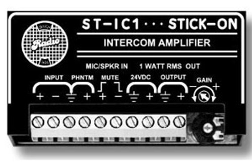 RDL ST-IC1 STICK-ON Intercom Amplifier