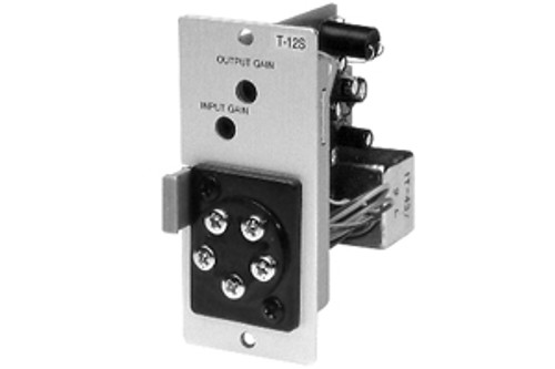 TOA T-12S Unbalanced Line Input Module with MOH Output
