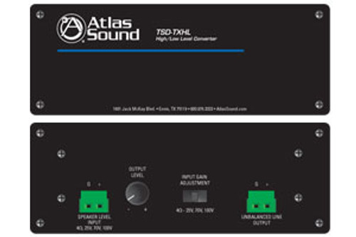 Atlas Sound TSD-TXHL Speaker Level Converter