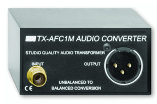 RDL TX-AFC1M Unbalanced-to-Balanced Audio Transformer