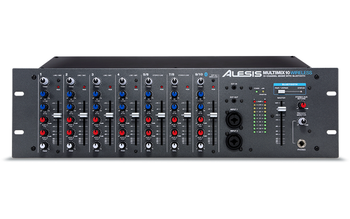 Alesis MULTIMIX 10 WIRELESS 10-Channel Rackmount Mixer with Bluetooth Wireless