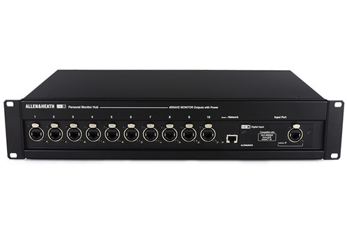 Allen & Heath ME-U 10-Port PoE Monitor Hub