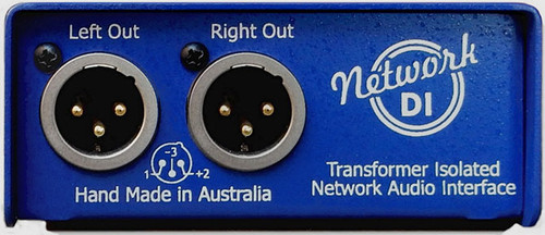 ARX Network DI Dante Enabled Transformer Isolated Breakout Direct Box