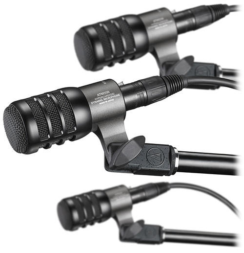 Audio-Technica ATM230PK Dynamic Instrument Microphone, 3-Pack