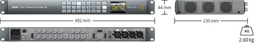 Blackmagic ATEM 1 M/E Production Studio 4K Live Multi-Camera Production Switcher