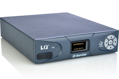 Clear-Com LQ-2W2 2-Channel Partyline IP Communications Interface