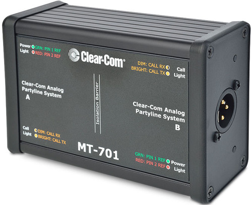 Clear-Com MT-701 Isolator Circuit Box for Party-Line Intercom Systems