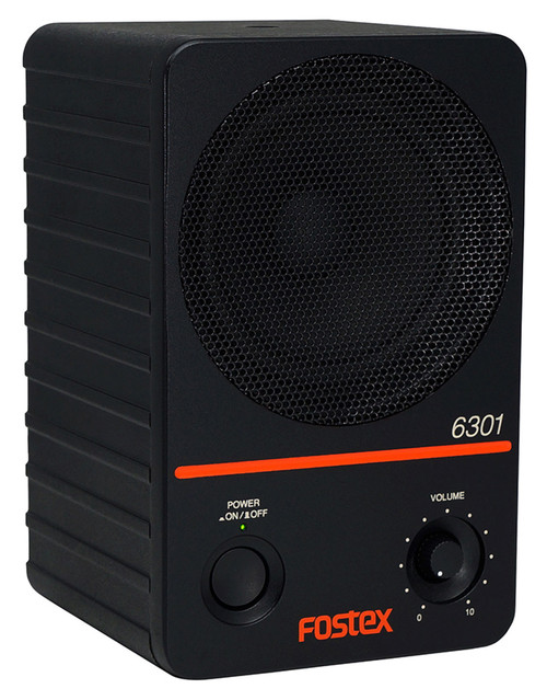 Fostex 6301NE 4" 20W Active Monitor with Electrically Balanced XLR Input