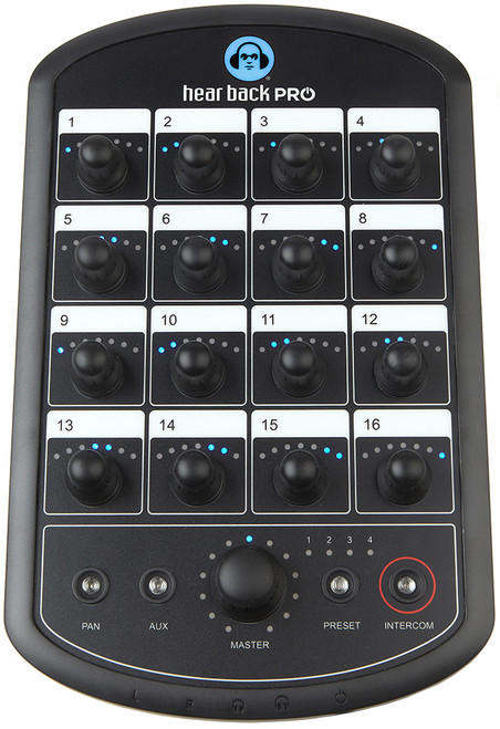 Hear Technologies PROHB4DA Hear Back 4- Pack Personal Monitor Mixing System Dante Input