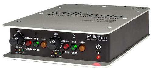 Millenia Media HV-32P Dual Channel Portable Microphone Preamplifier