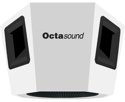 Octasound SP860A 360 x 180-Degree 18" Central Ceiling Speaker