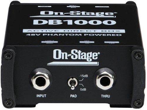 OnStage DB1000 Active Direct Box