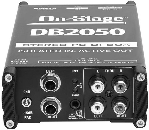 OnStage DB2050 Active Multi-Media Direct Box