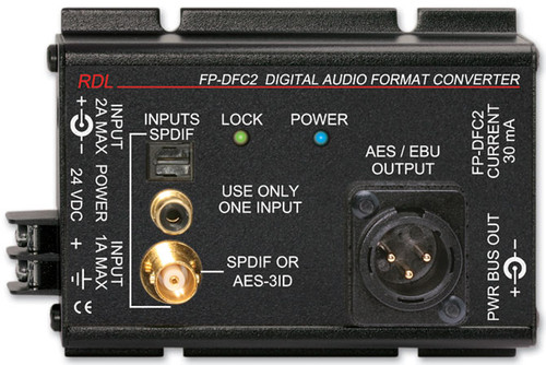 RDL FP-DFC2 Digital Audio Format Converter (24/192)